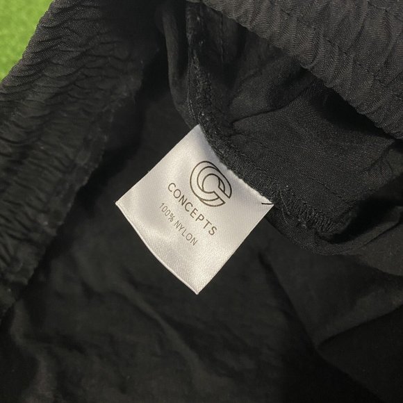 Concepts 96 Mens Black Windbreaker Track Athletic Sweatpants Size Medium - Picture 6 of 6